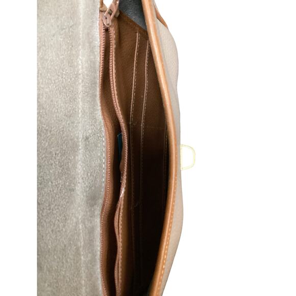 Vintage Dooney &Bourke Crossbody Women’s 1Size Pebbled Leather Flap Oner Closure - Picture 6 of 9